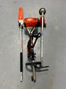 (1) Stihl KM131R with Line Head Trimmer Attachment & Long Reach Chainsaw. Located in Mt. Pleasant, I