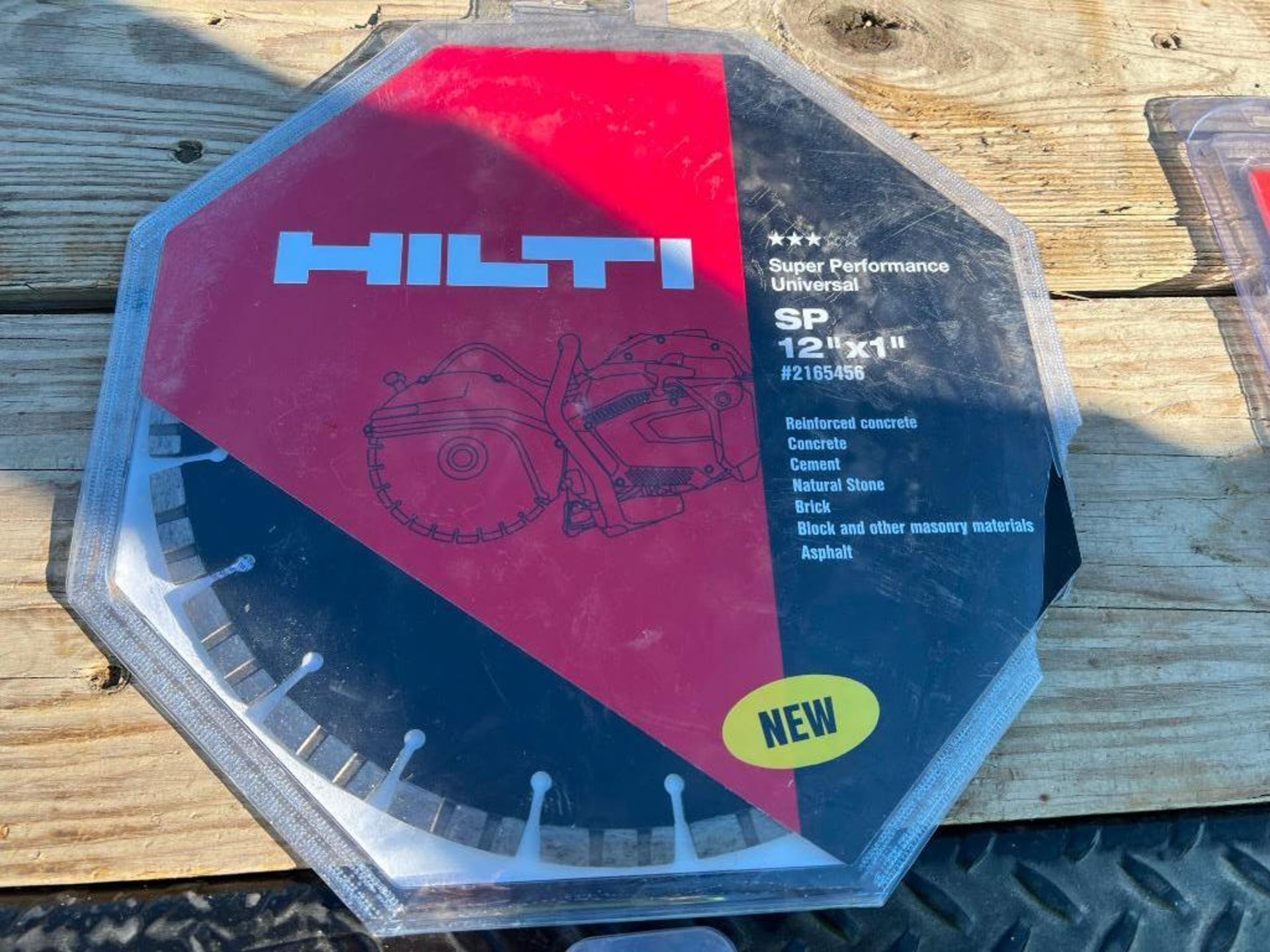 (1) KK-VCP 14" Diamond Blade & (2) HILTI 14" x 1" Super Performance Universal Blade. Located in Mt. - Image 4 of 5