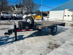 (1) 12' x 80" Single Axle Deck Over Trailer by Central Iowa Fabrication. Located in Mt. Pleasant, IA