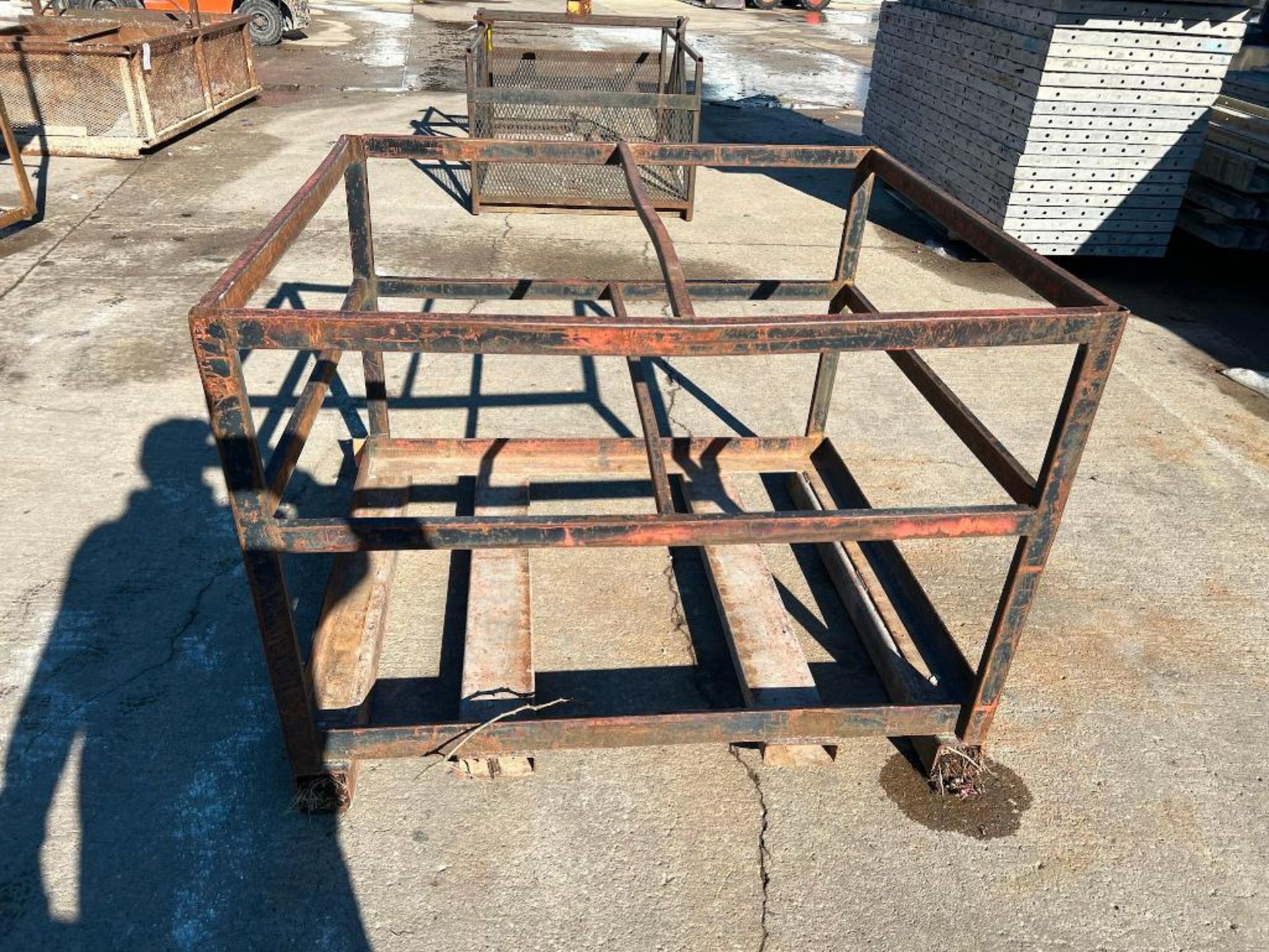 (1) 53" x 48" x 40" Concrete Form Basket. Located in Mt. Pleasant, IA. - Image 2 of 2