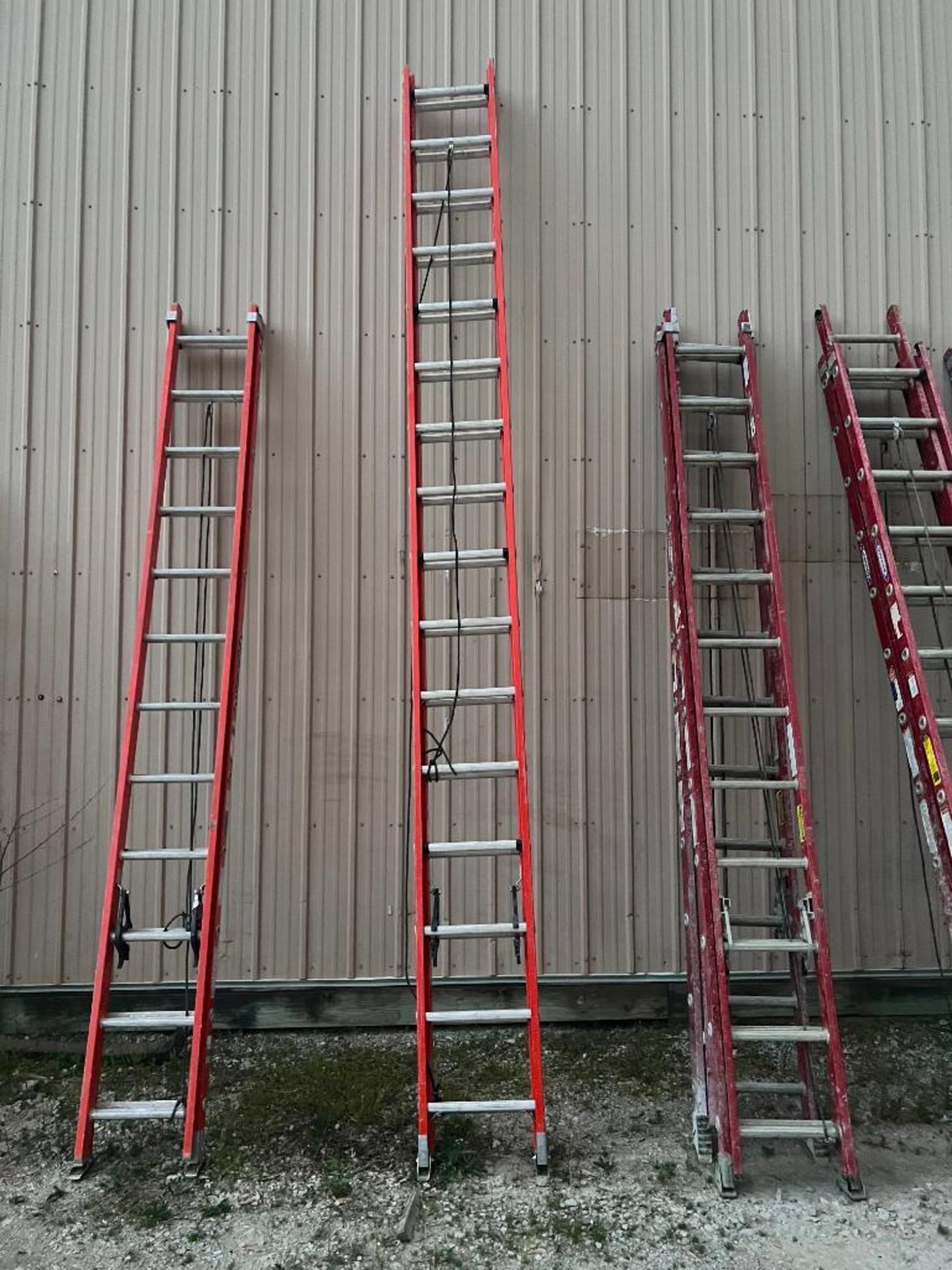 32' Louisville Extension Ladders, Model #FE3232. Located in Mt. Pleasant, IA