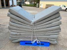 (10) Derby Industries Mattresses, Model #C453575P, Located in Mt. Pleasant, IA