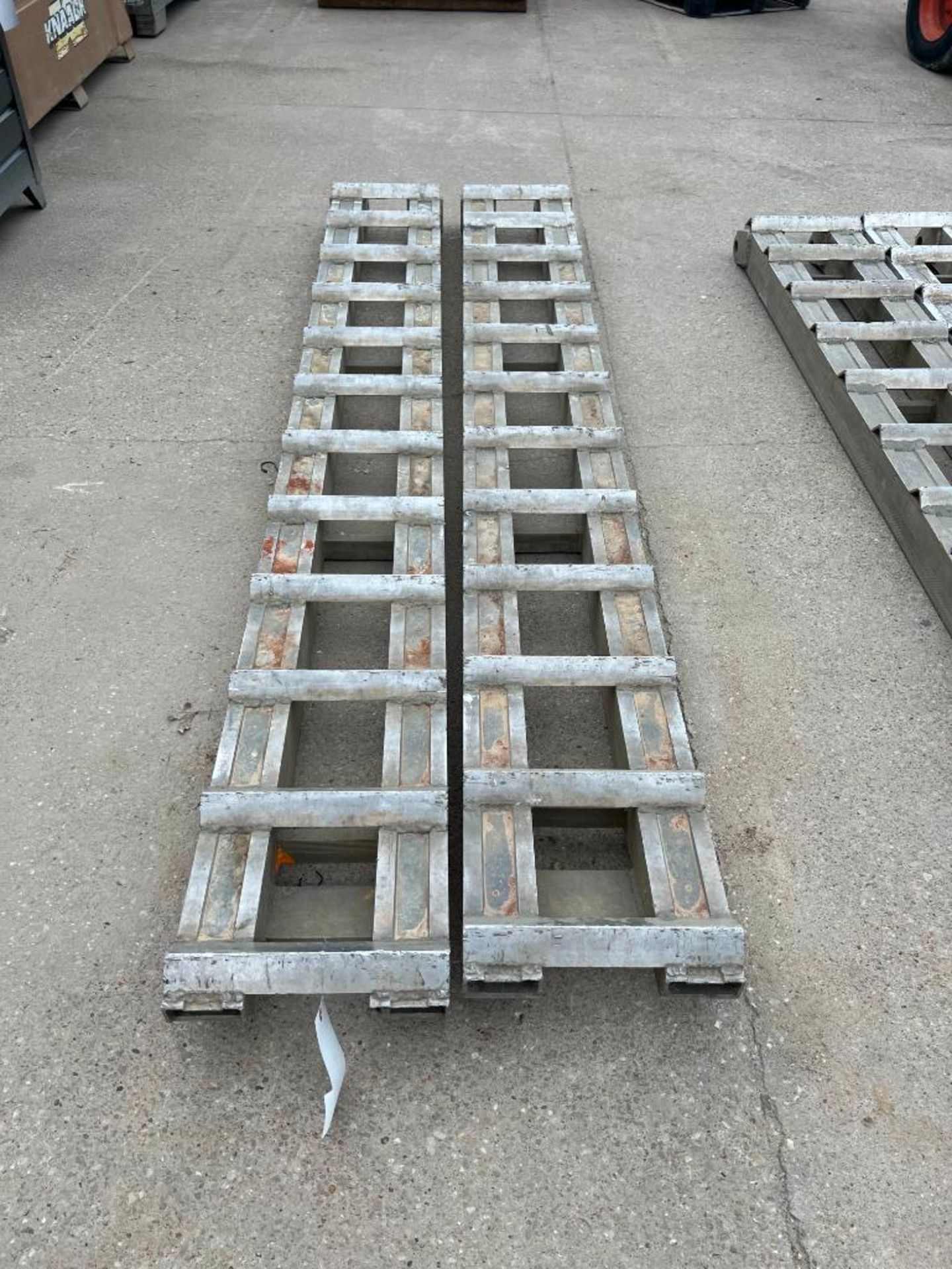 (2) 10' x 14" x 5" Aluminum Trailer Ramps. Located in Mt. Pleasant, IA - Image 2 of 4