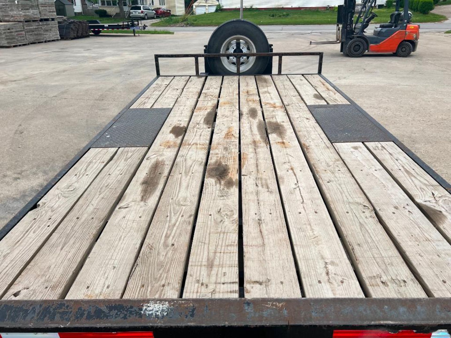 12' x 80" Single Axle Deck Over Trailer by Central Iowa Fabrication with Utility Box, Spare Tire & S - Image 5 of 7