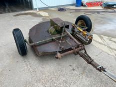 5' John Deere Brush Mower, Model #127, Serial #003. Located in Mt. Pleasant, IA