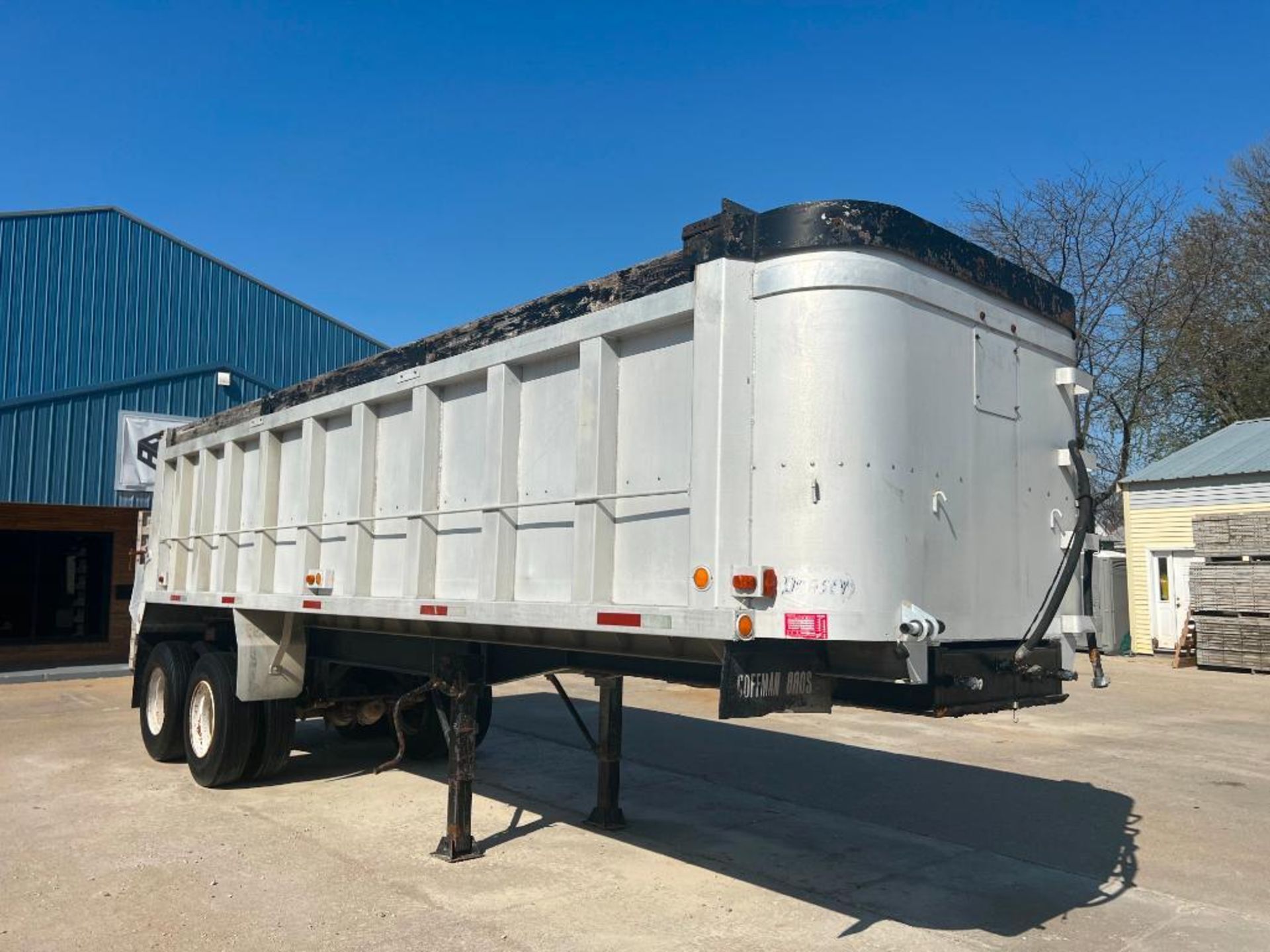 1977 Dorsey End Dump Semi Trailer, VIN #11306, 26’ x 96” x 60” Aluminum Box, Polly Liner, Coal Chute - Image 3 of 16