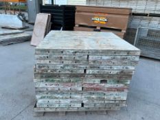 (28) 2' x 4' Symons Steel Ply Concrete Forms. Located in Mt. Pleasant, IA
