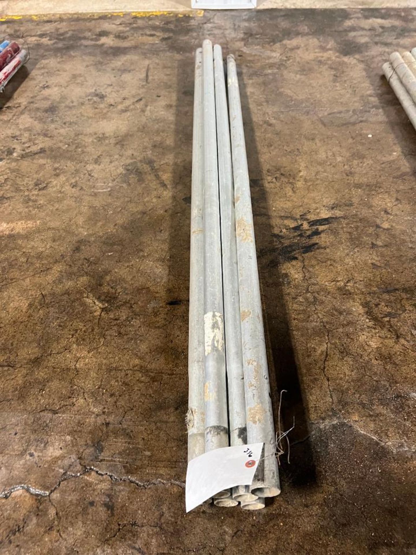 (6) 6' Aluminum Bull Float Handles. Located in Mt. Pleasant, IA