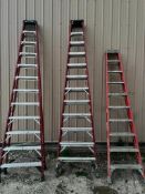 12' Werner Professional Step Ladders, 300# Rated 1A. Located in Mt. Pleasant, IA
