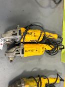 (2) DeWalt Angle Grinder, DWE4519. Located in Mt. Pleasant, IA