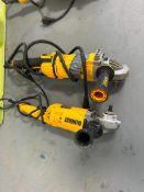 (2) DeWalt Angle Grinder, DWE4519. Located in Mt. Pleasant, IA