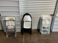 (16) Folding Chairs. Located in Mt. Pleasant, IA