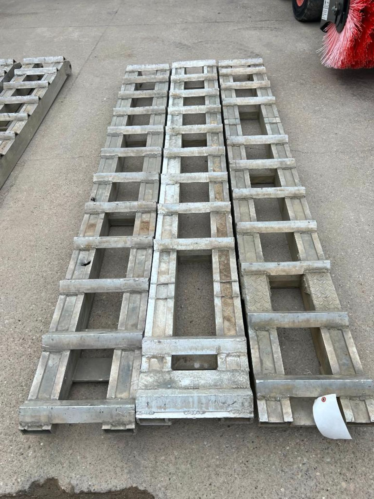 (3) 10' x 14" x 5" Aluminum Trailer Ramps. Located in Mt. Pleasant, IA