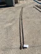 (2) 16' Log Chains with Hook. Located in Mt. Pleasant, IA