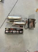 12V Car Vac, (2) Grease Guns & Battery Charger. Located in Mt. Pleasant, IA