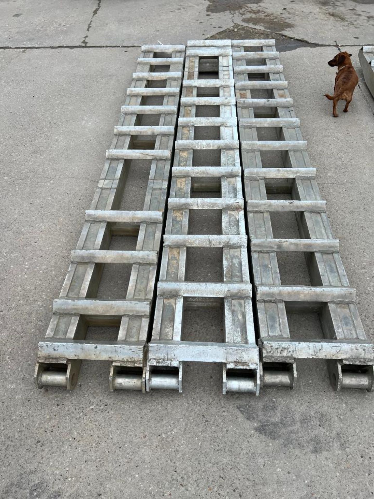 (3) 10' x 14" x 5" Aluminum Trailer Ramps. Located in Mt. Pleasant, IA - Image 2 of 2