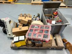 Pallet of Miscellaneous Parts, Springs, Etc. Located in Mt. Pleasant, IA