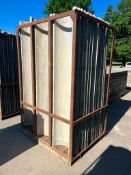 (61) 14" x 86" Wall-Ties Aluminum Smooth Round Columns with Basket. Located in Mt. Pleasant, IA