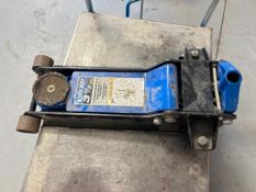 K Tool 3 1/3 Ton Low Profile Service Jack. No Handle. Located in Mt. Pleasant, IA