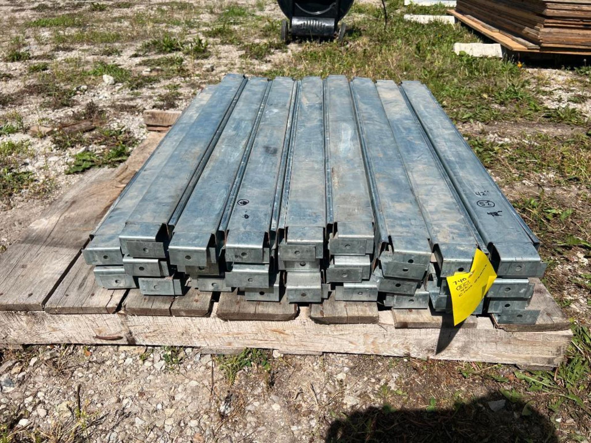 Pallet Racking - (52) 42" Cross Beams 42. Located in Mt. Pleasant, IA - Image 3 of 3