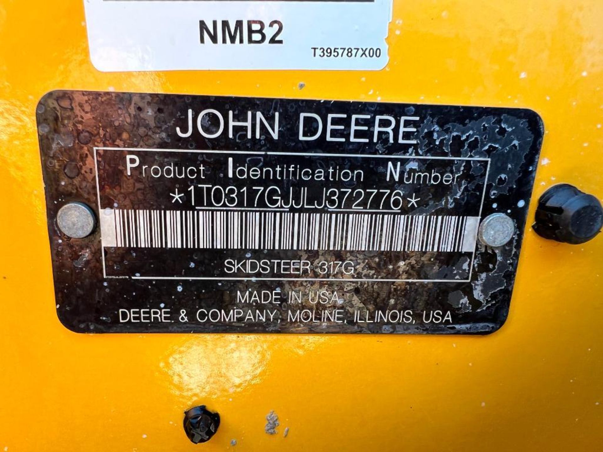 2020 John Deere 317G Compact Track Loader, PIN # 1T0317GJJLJ372776, 1629 Hours, includes JDLink, Wid - Image 5 of 22