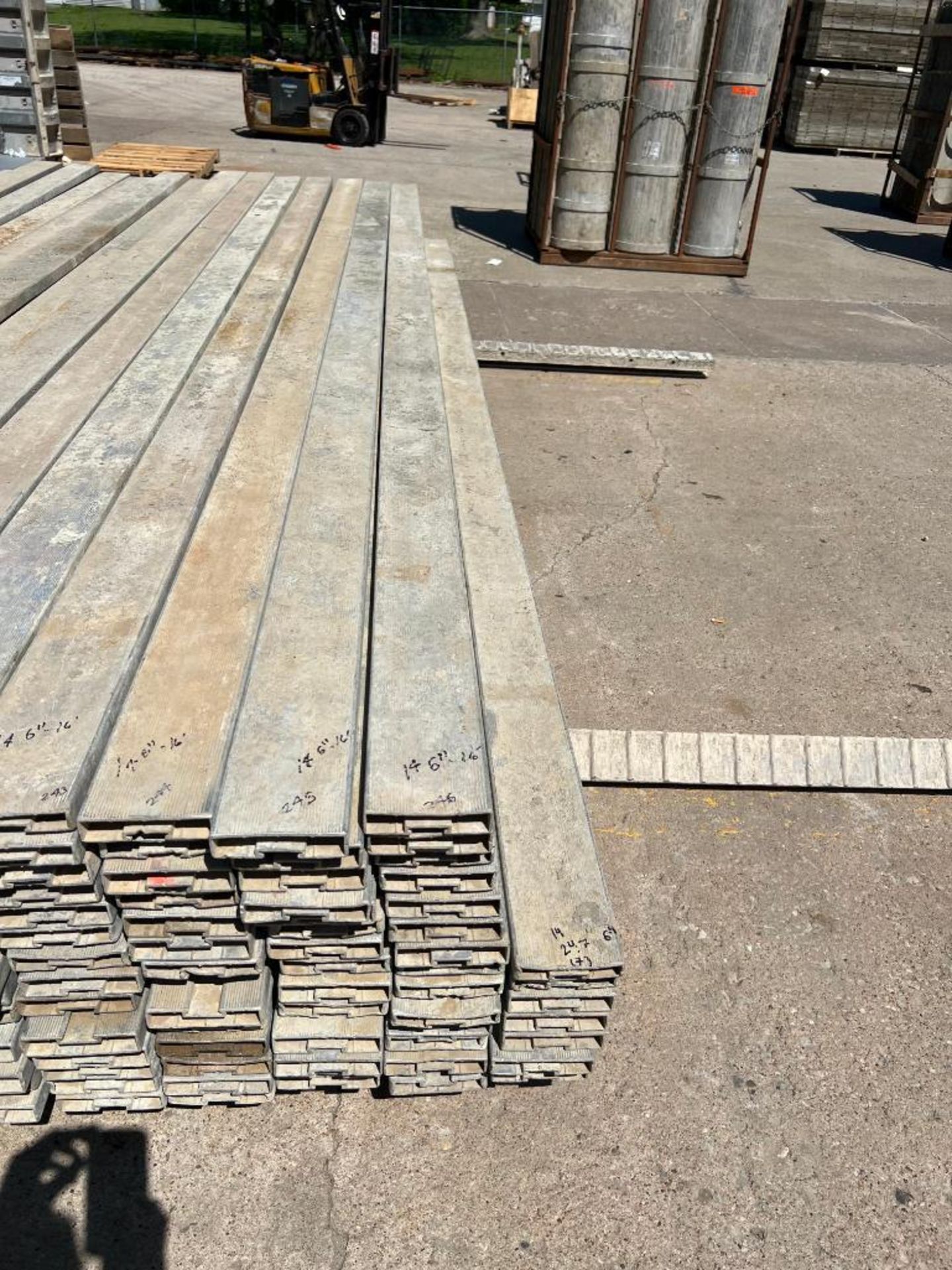 (14) 6" x 16' Aluminum Waler Boards/Scaffolding Plank. Located in Mt. Pleasant, IA