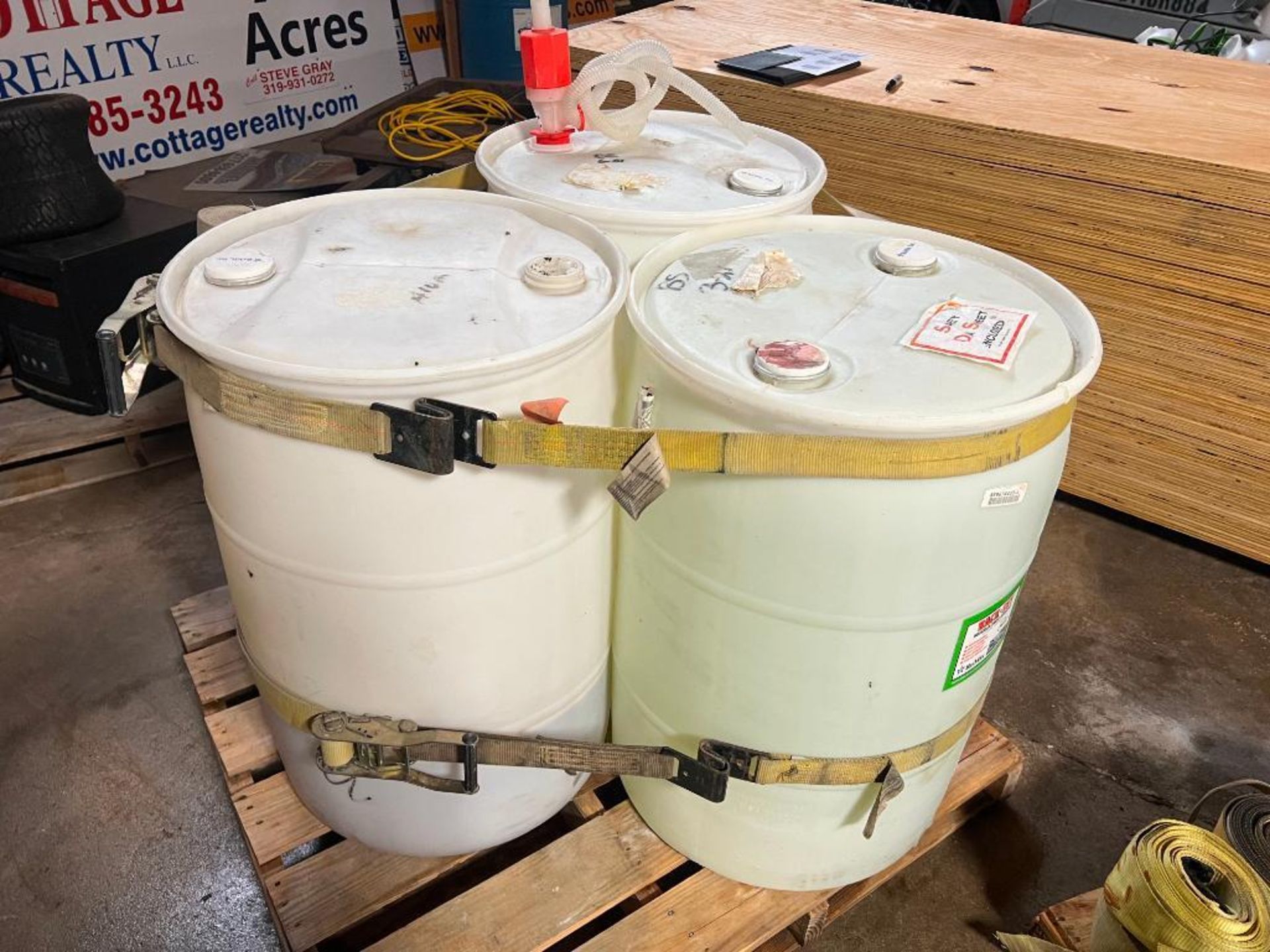 New 55 Gallon Drum of Ro Mix Backset Molecular Cement Disolver, 1/4 Drum of Backset Molecular Cement