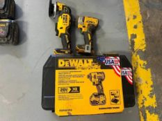 (1) DeWalt DCE887 Impact Driver & (1) DeWalt DCF887M2 1/4" 3 Speed Brushless Impart Driver Kit. Loca