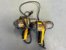(2) DeWalt DW293 Impact Wrenches, 120 V. Located in Mt. Pleasant, IA