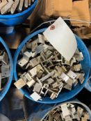 (1) Bucket of 350 Wall Ties Aluminum Cap Clips. Located in Mt. Pleasant, IA