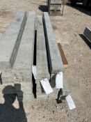 (8) 6" x 8' Leco Aluminum Concrete Forms, 6-12 Hole Pattern. Located in Eureka, MO.