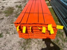Pallet Racking - (6) Beams 9' 1.5" x 5.5" . Located in Mt. Pleasant, IA