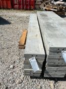 (8) 10" x 8' Leco Aluminum Concrete Forms, 6-12 Hole Pattern. Located in Eureka, MO.