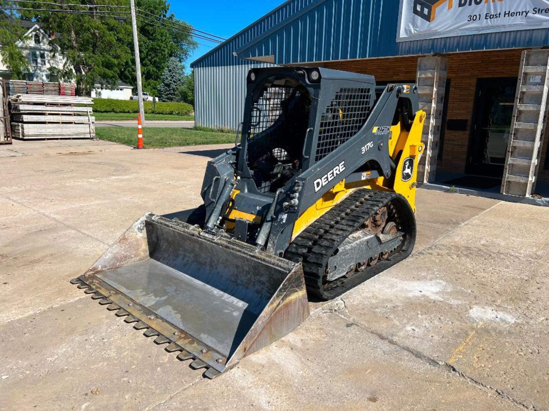 2020 John Deere 317G Compact Track Loader, PIN # 1T0317GJJLJ372776, 1629 Hours, includes JDLink, Wid