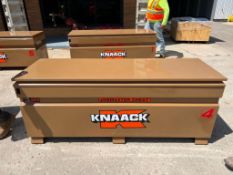 Knaack Jobmaster Chest, Model #2472, Serial #2211017603. Located in Mt. Pleasant, IA