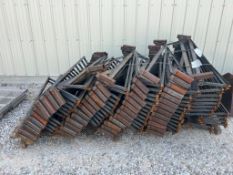(112) 48" Scaffolding Brackets. Located in Mt. Pleasant, IA