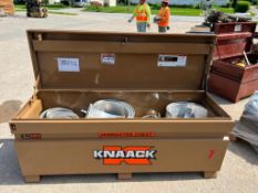 Knaack Jobmaster Chest, Model #2472, Serial #2211017599. Located in Mt. Pleasant, IA