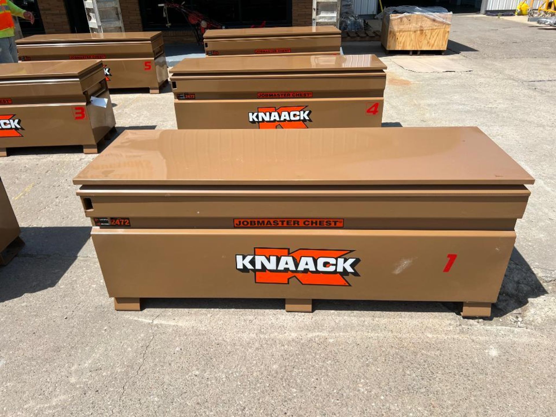 Knaack Jobmaster Chest, Model #2472, Serial #2211017524. Located in Mt. Pleasant, IA
