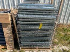Pallet Racking - (40) Wire Decking 42" x 46". Located in Mt. Pleasant, IA