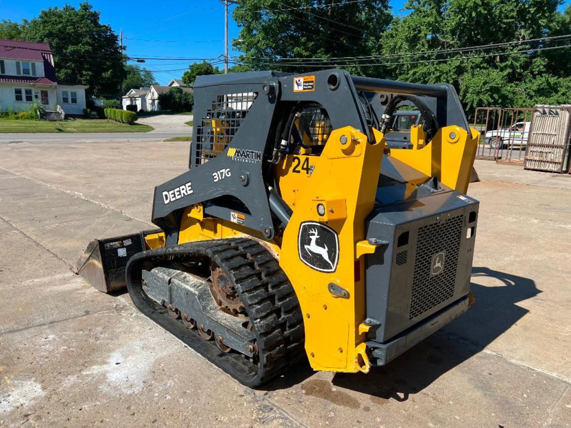 2020 John Deere 317G Compact Track Loader, PIN # 1T0317GJJLJ372776, 1629 Hours, includes JDLink, Wid - Image 4 of 22