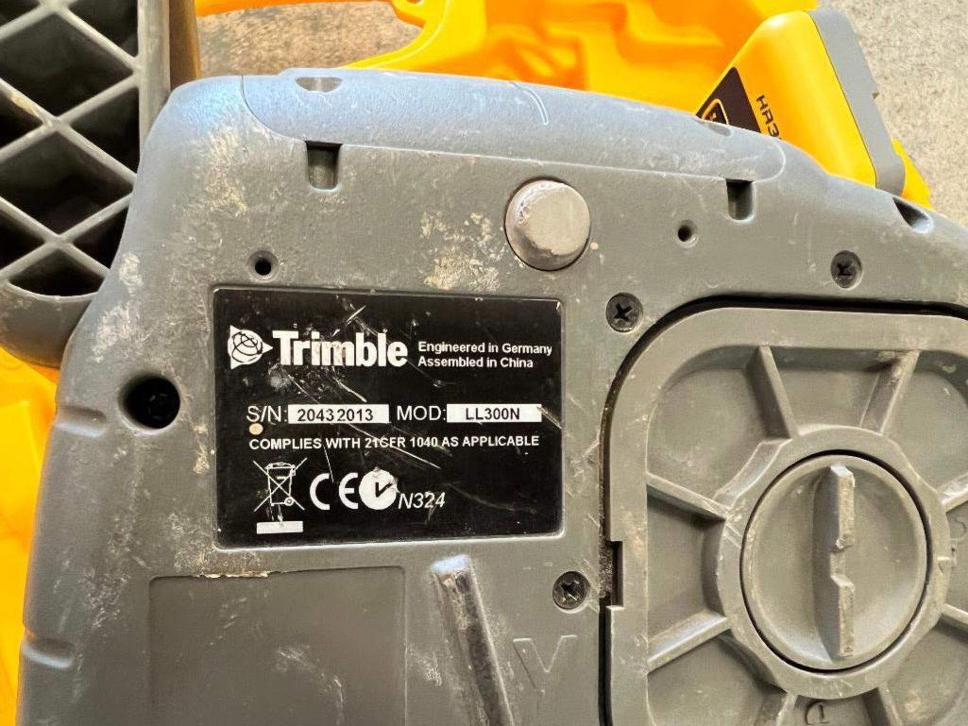 Trimble Laser Model LL300N, Serial #20432013 in case, No Battery. Located in Mt. Pleasant, IA - Image 2 of 2