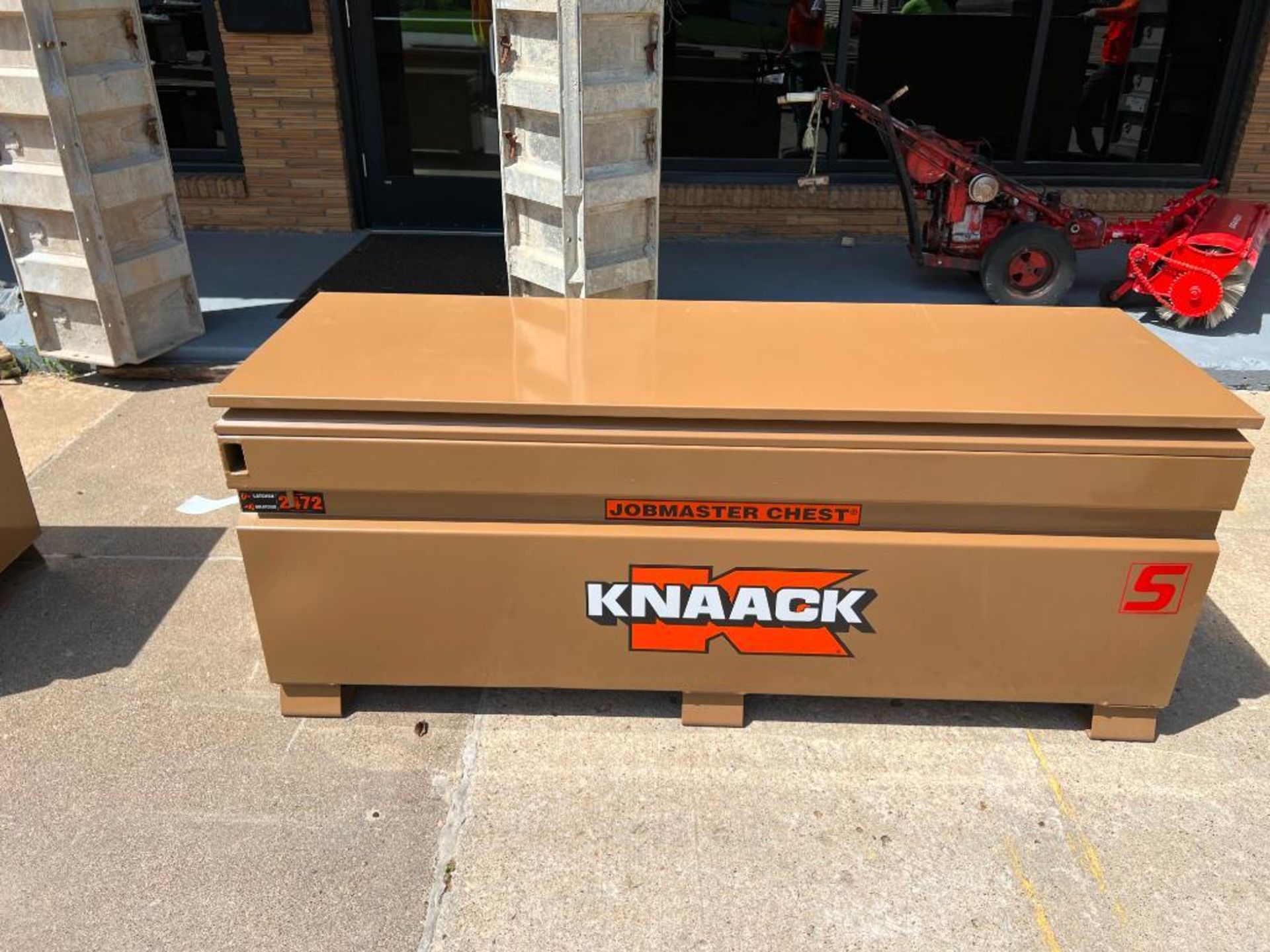Knaack Jobmaster Chest, Model #2472, Serial #2210917034. Located in Mt. Pleasant, IA