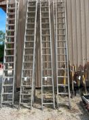 (3) 16' Louisville Extension Ladder, 300#, Model #AE2116. Located in Mt. Pleasant, IA