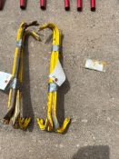 (3) 24" Yellow Crowbars. Located in Mt. Pleasant, IA