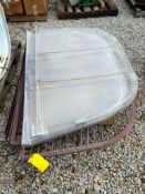 (5) New Bowman-Kemp Drainage Grate & Covers - fits 56" x 60" x 36' Well. Located in Altamont, IL