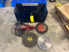 Milwaukee 14" Cut-Off Machine, Serial #929A796470080. Located in Altamont, IL
