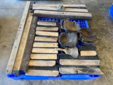 Pallet Concrete Hand Finishing Broom Heads. Located in Altamont, IL