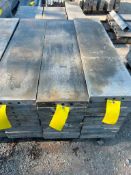 (10) 12" x 4' Wall Ties Aluminum Concrete Forms, 6-12 Hole Pattern. Located in Altamont, IL