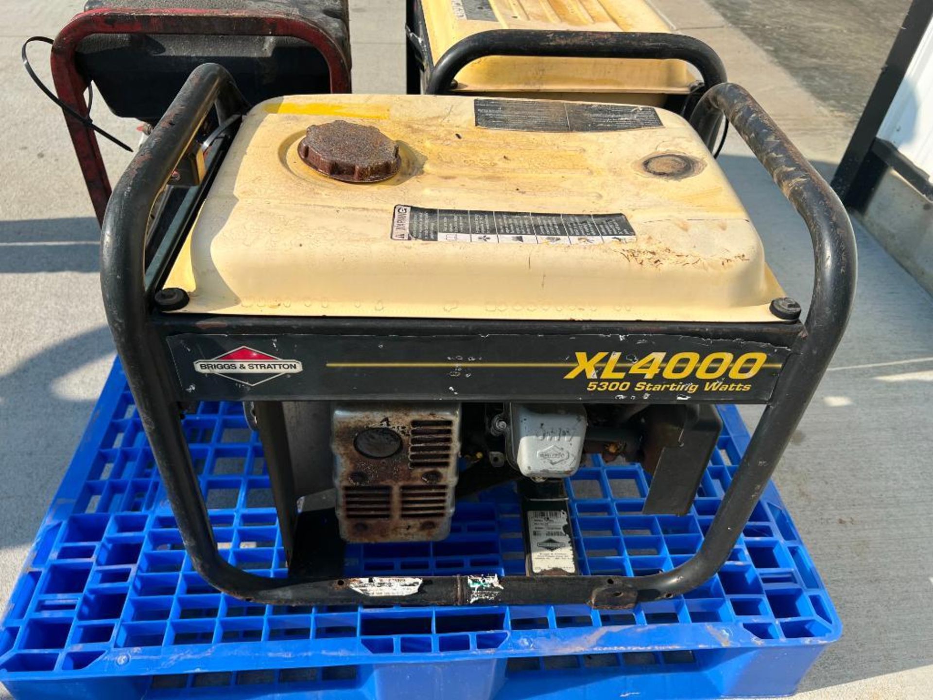 Briggs & Stratton XL4000 Generator, 5300 Starting Watts, #6. Located in Altamont, IL