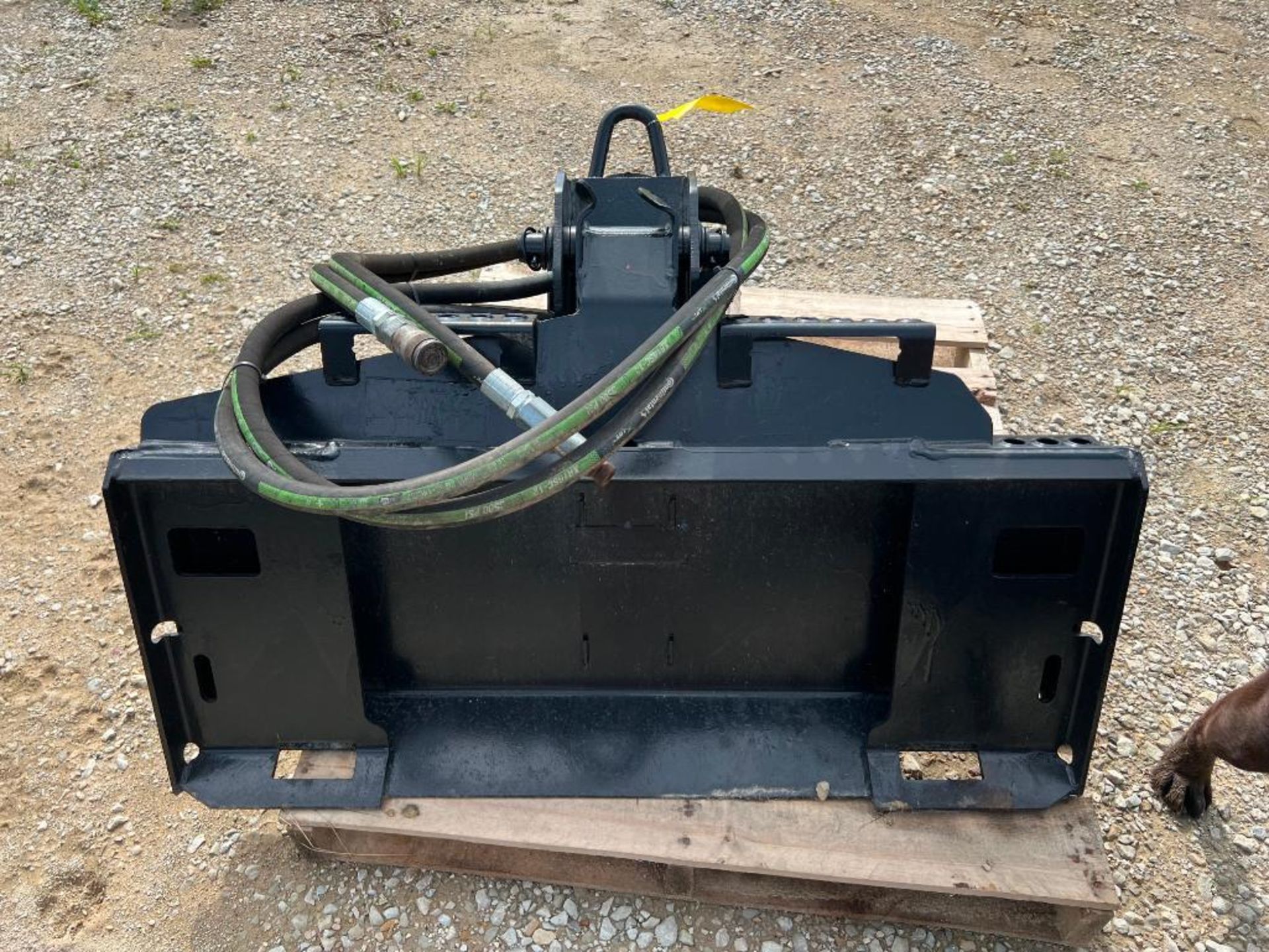 Bobcat Quick Attach Hydraulic Post Hole Power Unit. Located in Altamont, IL - Image 3 of 4